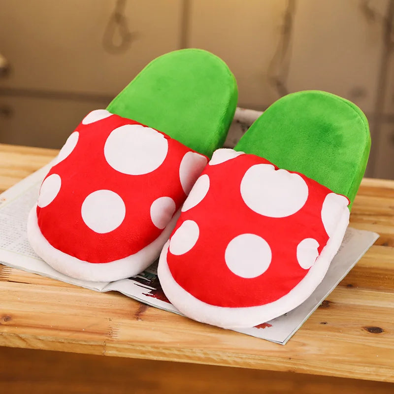 Pantuflas sorpresa con tubo decorativo