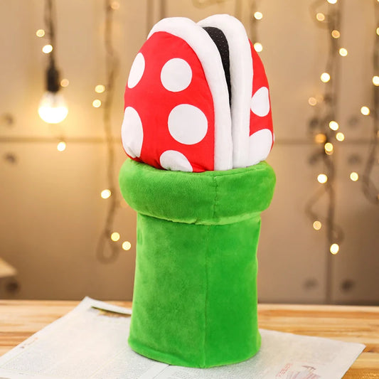Pantuflas sorpresa con tubo decorativo